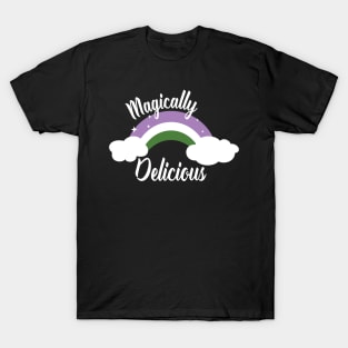 Magically Delicious Genderqueer LGBT Pride T-Shirt